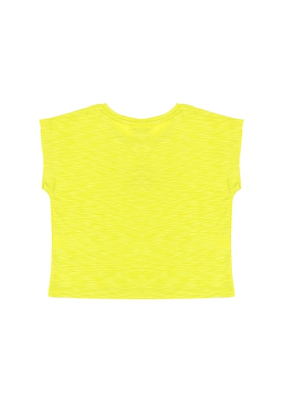 U.S. Polo Assn. Kız Çocuk Fıstık Yeşili Bisiklet Yaka Tişört 50284354-VR087