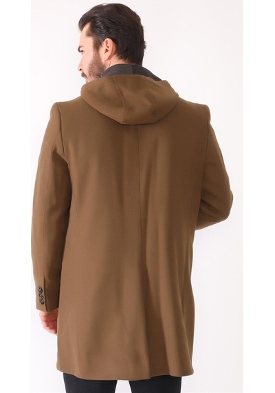 Plt8376 Dewberry Erkek Palto-Camel