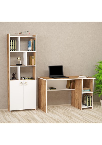 Kalenderdekor1 Kalender Dekor Avel Mayra 120 Cm Çalışma Masası Takımı Avem02