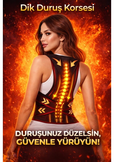 Uydee Kamburluk Önleyici Dik Duruş Korsesi