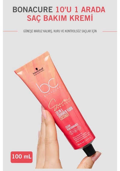 Bonacure Bc Sun 10 U 1 Arada Saç Bakım Kremi 100ml