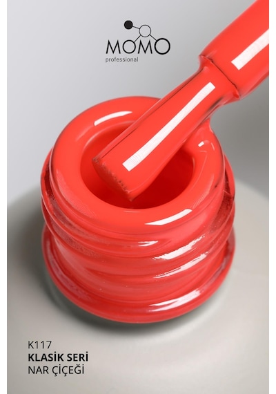 Momo Professional Kalıcı Oje K117 Nar Çiçeği 14 Ml