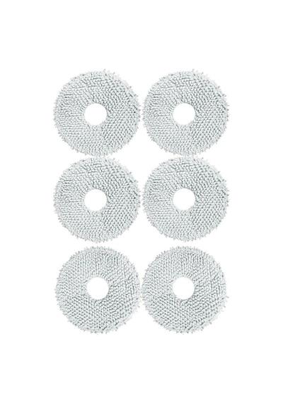 Roborock Qrevo C Uyumlu Mikrofiber Mop Paspas 6 Adet