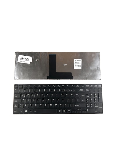 Toshiba Uyumlu Satellite Pro R50-B-14P R50-B-16M R50-B Siyah Türkçe K