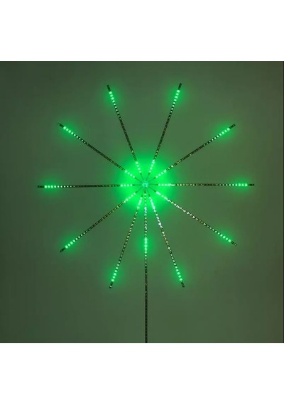 Çap Kayar Animasyonlu RGB Yıldız Led Işık 115 CM  5V USB