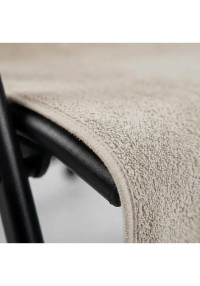 Lexroo %100 Pamuk Sandalye Kılıfı Beıge 60x130 Cm Çok Renkli