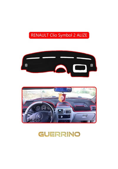 Renault Clio Symbol 2 Alızetorpido Koruma Halısı Kırmızı Kenar