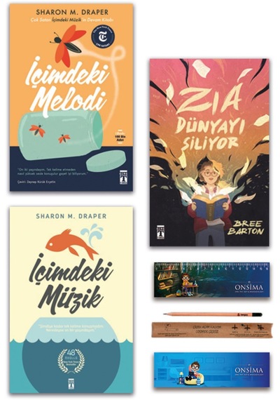 Genç Timaş Zia Dünyayı Siliyor - İçimdeki Melodi - İçimdeki Müzik Set 3 Kitap
