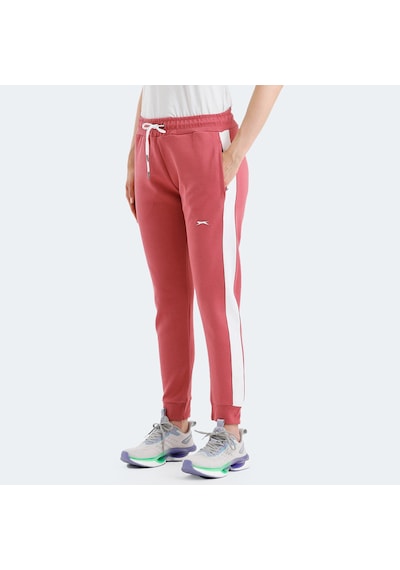 Slazenger VEVA Kadın Cepli Gül Eşofman Altı