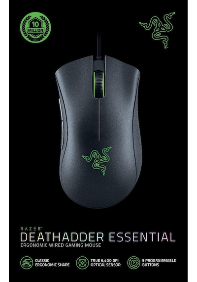 Razer Deathadder Essential 2021 - Kablolu Oyun Faresi Optik Se 14056990