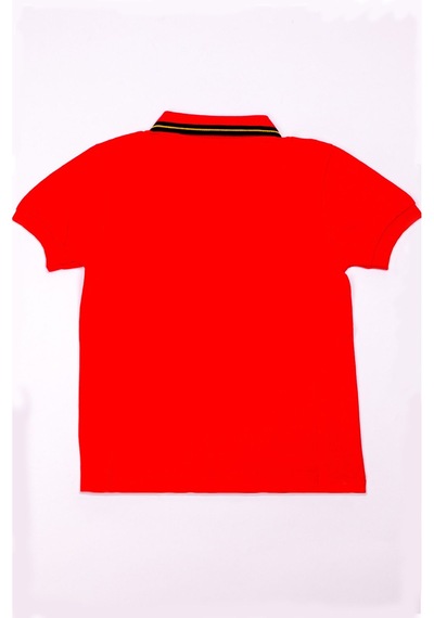 Hçm Erkek Çocuk Tshirt Polo Yaka A7 Kırmızı