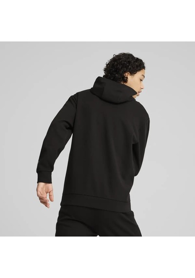 Puma Rad/cal Hooded Half-zip Siyah Erkek Sweatshirt