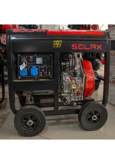 Solax Sdj8500Me Monofaze Marşlı Dizel Jeneratör
