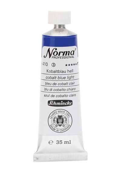 Schmincke Norma Profesyonel Yağlı Boya 35 ML 410 Cobalt Blue Light
