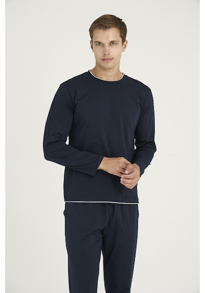 Kly Erkek 6'lı Eşofman Pijama Şort Takım Çeyiz Seti 5046-lacivert-m Çok Renkli