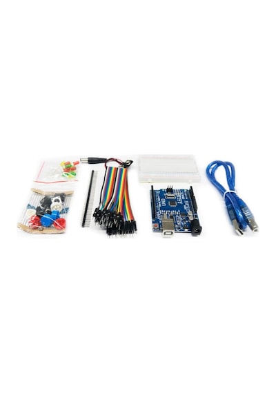 Kutulu Arduino Uno R3 Başlangıç Seti 78 Parça Breadboard Led