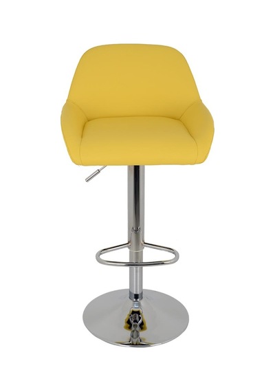 Bürocci Texas Bar Taburesi - Sarı Deri - 9506S0113 Çok Renkli