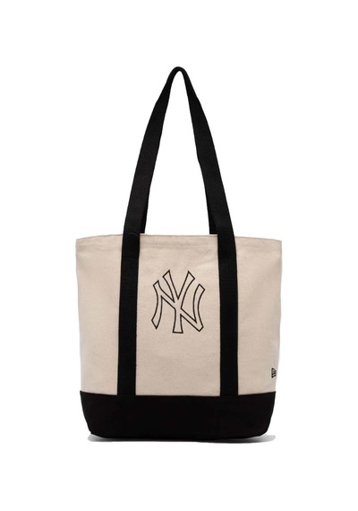 New Era Mlb Premıum Tote Bag Neyyan Ivoblk Uniseks Bej Çanta - 60356996 Bej