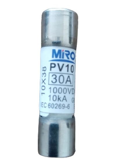 Bor 30 A Amper 1000 V  DC  Silindirik Sigorta