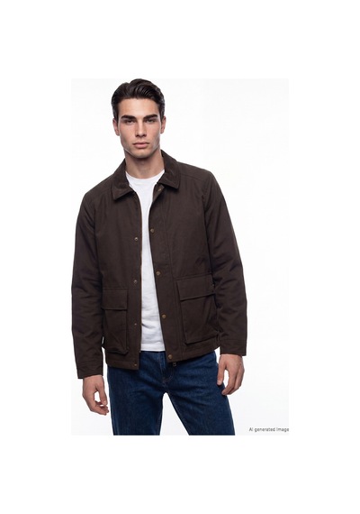 Lcwaıkıkı Classic Kahverengi Regular Fit Kadife Yaka Erkek Ceket