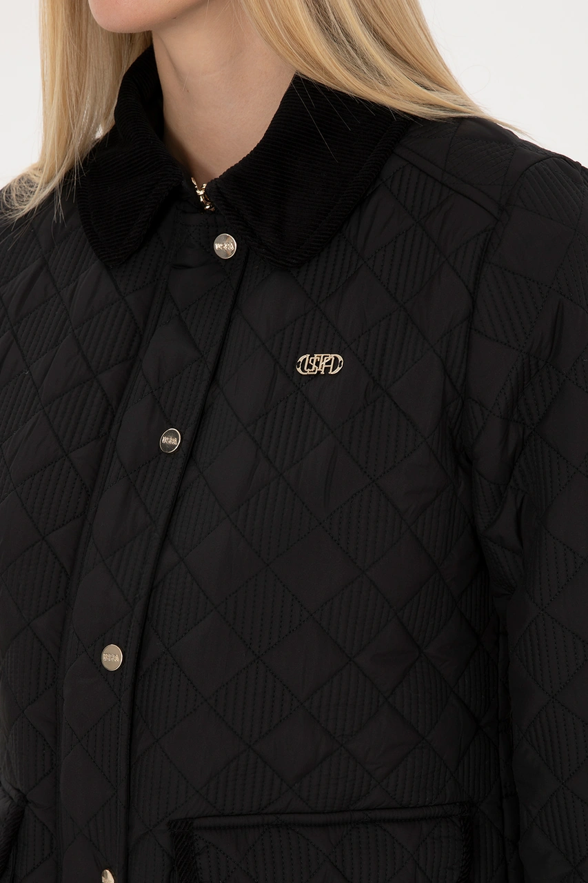 U.s. Polo Assn. Kadın Siyah Mont 50307939-vr046 Siyah