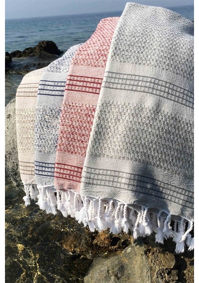 Linen Peştamal Lacivert