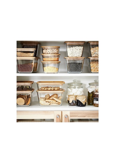 Ikea 365+ Gıda Saklama Kabı 1800 Ml 21 X 15 X 11 Cm Şeffaf