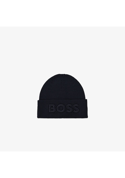 Boss Erkek Mavi Yün Karışımlı Bere50522449