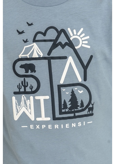 Arnetta Baba Oğul Stay Wild Mavi Uzun Kol Pijama Takım Ar3829-a-v1 Ar3829-a-v1