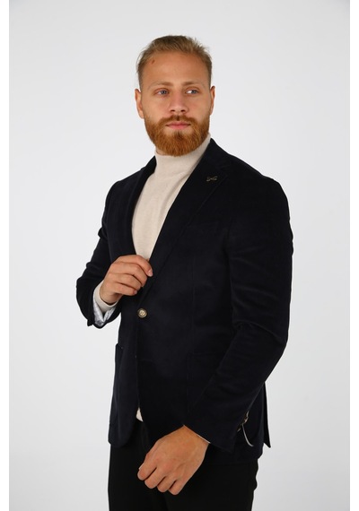 Brango 30151 Erkek Blazer Ceket Lacivert