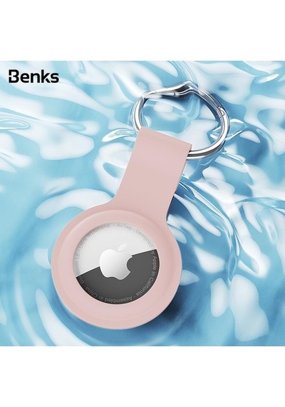 Benks Apple Uyumlu AirTag Kılıf & Anahtarlık - Premium Silikon Kılıf