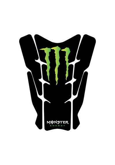 Yamaha Monster Siyah Tank Pad Yamaha Monster Siyah Tank Pad