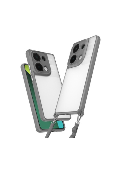Note 13 Pro 4g Kılıf Penta Silikon Kılıf - Titan Gri