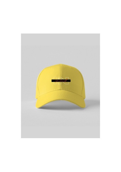 Caxis Yourself Unisex Model Ayarlanabilir Cırtlı Spor Şapka Orijinal Cap Sarı