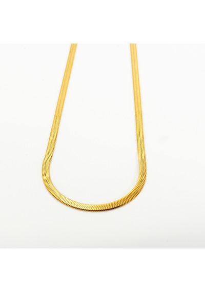 Biem İtalyan Zincir Model Çelik Kolye Gold/gümüş