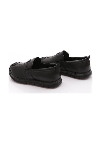 Dgn 9861 Erkek Comfort Ayakkabi Siyah Siyah