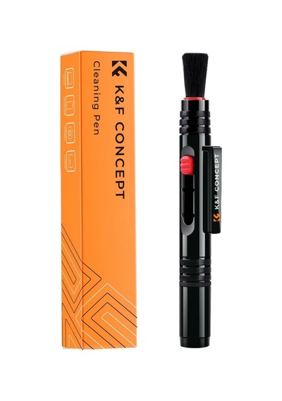 K&f Concept Kf1691 Çift Taraflı Karbon Başlık Lens Temizleme Kalemi