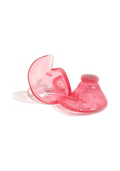 DOC'S PROPLUGS Kulak Tıkacı, Poşetli, Deliksiz,Yüzme için, Çocuk Pembe