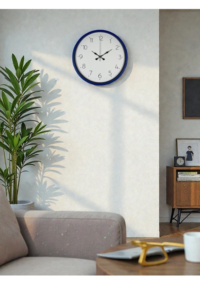 36 Cm Lacivert Dekoratif Duvar Saati Diğer 81713523