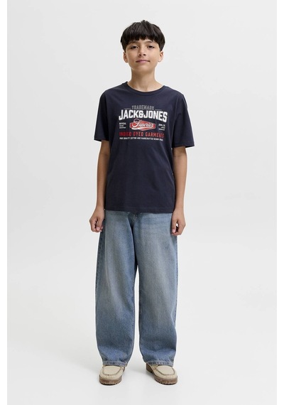 Jack & Jones Jack&jones Junior Erkek Çocuk Tişört 12299576 Lacivert
