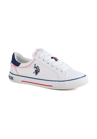 U.S. Polo Assn. Rachel Rahat Tabanlı Kadın Convers Ayakkabı Beyaz