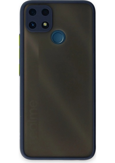 Lvsqvr Newface Realme C25 Kılıf Montreal Silikon Kapak - Lacivert