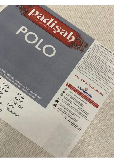 Padişah Halı Polo 90230 060 Serisi Akrilik Salon Oturma Yatak Odası Halısı Krem