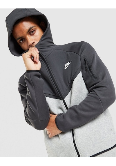 Nike Gri Tech Fleece Windrunner Erkek Ceket-sportxstore