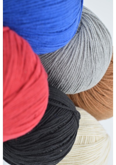 Sensy Orijeans Dream 6 Adet 50gr Baby Soft Cotton Amigurumi Ve Punch Ipi