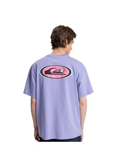 Quıksılver Quiksilver Fractured Wave Erkek Mor Tişört Pks0