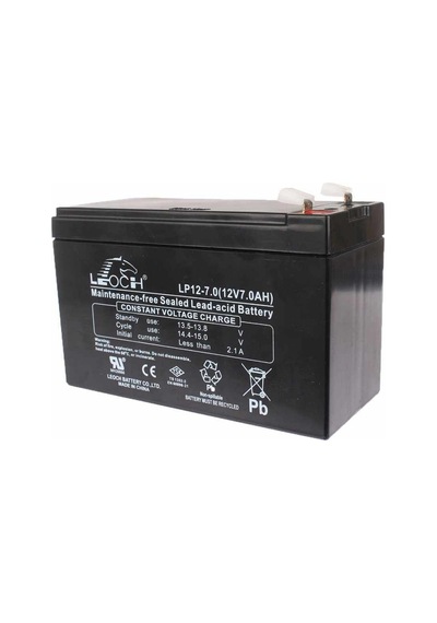 Leoch 12v 7ah Kuru Tip Akü Bakımsız - Lp12-7.0