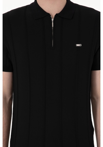 U.S. Polo Assn. Erkek Slim Fit Polo Yaka Siyah Tişört 50306457-VR046 U.S. Polo Assn. Erkek Slim Fit Polo Yaka Siyah Tişört 50306457-VR046