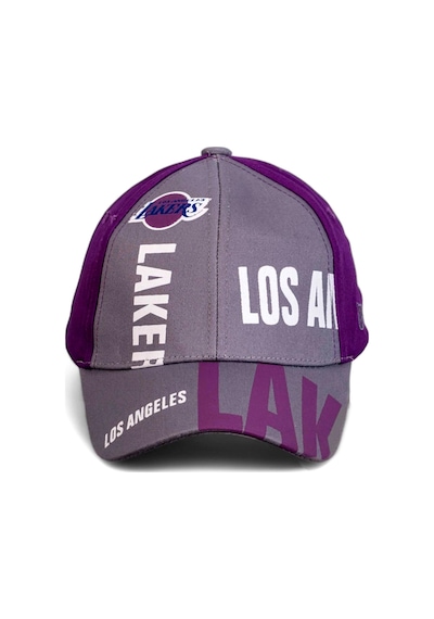Gri Los Angeles Lakers Basketbol Beyzbol Şapkası - Standart Gri