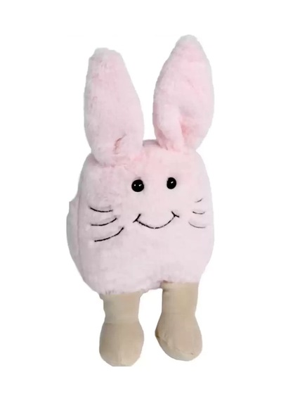 Dada Peluş Oyuncak Emoji Pembe 40 Cm Çok Renkli